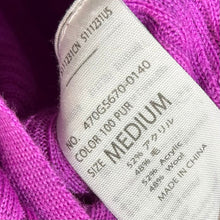 Lade das Bild in den Galerie-Viewer, nagonstans ナゴンスタンス 23SS ハイネックリブニットカットソー 470GS670-0140 M パープル 14789