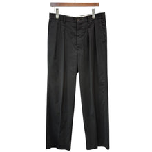画像をギャラリービューアに読み込む, WILD LIFE TAILOR by ADAM ET ROPE ワイルドライフテーラー アダムエロペ 2タックワイドストレートスラックスパンツ GPS-43050-A L ブラック 14344