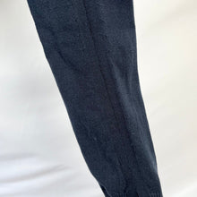 画像をギャラリービューアに読み込む, BLAMINK ブラミンク スリットデザインコットンニットセーター 36 ネイビー 7913-106-0033 3507