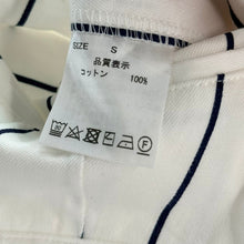 画像をギャラリービューアに読み込む, WILLY CHAVARRIA ウィリーチャバリア 21AW GONZALES TROUSER ゴンザレストラウザー ストライプスラックスパンツ S ホワイト 15684