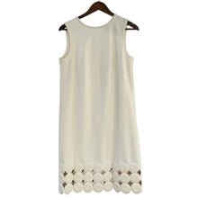 画像をギャラリービューアに読み込む, ESCADA SPORT エスカーダスポーツ Crew Neck Mini Dress ストレッチポンチデザインミニドレスワンピース 5019861 36 オフホワイト 14948