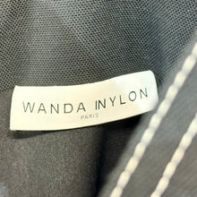 画像をギャラリービューアに読み込む, WANDA NYLON ワンダナイロン 17AW Apron Dress エプロンドレスワンピース 38 ブラック 15348