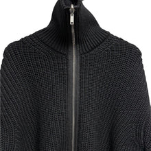 画像をギャラリービューアに読み込む, RAF SIMONS ラフシモンズ 22AW Bulky knit turtle neck cardigan ジップアップニット 14036