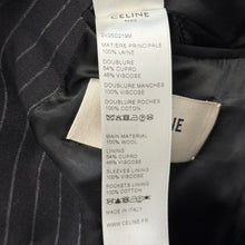 画像をギャラリービューアに読み込む, CELINE セリーヌ 21SS ストライプセットアップ ダブルブレストジャケット スケートスラックスパンツ 2V25D219M 2P498219M 14327