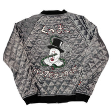 画像をギャラリービューアに読み込む, PUNK DRUNKERS×くっきー パンクドランカーズ リバーシブル中綿スカジャン ジャケット 14186