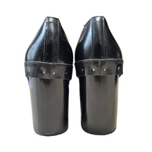 Load image into Gallery viewer, COMME des GARCONS コムデギャルソン スクエアカットレザーパンプス