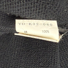 将图片加载到图库查看器,Y's ワイズ 21SS 穴開きオーバーサイズコットンニットセーター YD-K32-080 13975