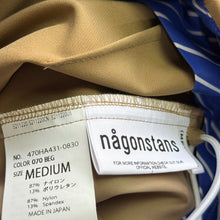 画像をギャラリービューアに読み込む, nagonstans ナゴンスタンス 24AW wide pants ワイドパンツ 470HA431-0830 M ベージュ 15016