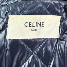 画像をギャラリービューアに読み込む, CELINE セリーヌ 21AW フーデットチェックパデッドシャツジャケット 2W410001O 54 ブラック 15429