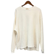 이미지를 갤러리 뷰어에 로드 , POLYPLOID ポリプロイド OVERSIZE LONGSLEEVE C ダブルフェイスサーマルカットソー C-7-001-061 2 ホワイト 15489