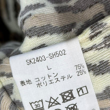 画像をギャラリービューアに読み込む, SUN/KAKKE サンカッケー TRUE leo loop collar shirt レオパードオープンカラーシャツ SK2403-SH502 タグ付き 14310