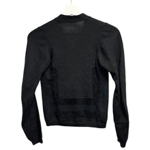 이미지를 갤러리 뷰어에 로드 , COMME des GARCONS コムデギャルソン 04AW パイルラインデザインカーディガン GN-N013 AD2004