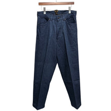 Load image into Gallery viewer, AUBERGE オーベルジュ JARDIN FR コットンシルクリネンデニムパンツ 14130