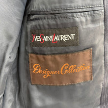画像をギャラリービューアに読み込む, YVES SAINT LAURENT イヴサンローラン フランス製 ストライプセットアップスーツ ジャケット スラックス 古着 ヴィンテージ 14308