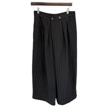 Load image into Gallery viewer, COMME de GARCONS COMME des GARCONS コムコム コムデギャルソン 16SS タックデザインストライプワイドハーフパンツ RQ-P011 13895