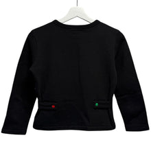 Load image into Gallery viewer, agnes b. アニエスベー マルチカラースナップボタンノーカラースウェットカーディガン EQ07M001 14003