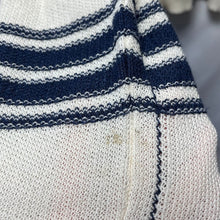 画像をギャラリービューアに読み込む, Maison Margiela メゾンマルジェラ 22SS KNIT SWEATER OFF WHITE リネン混クルーネックニット S アイボリー S50HA1047 3447