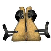 Load image into Gallery viewer, CHANEL シャネル レザーストラップクレープソールサンダル サイズ35 14454