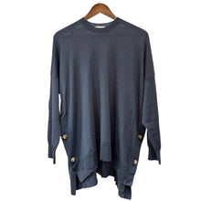 이미지를 갤러리 뷰어에 로드 , ENFOLD エンフォルド 21AW CASHFEEL ウールサイドボタンプルオーバーニットセーター 300EA270-2560 38 グレー R14602