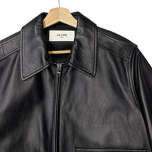 Lade das Bild in den Galerie-Viewer, CELINE セリーヌ クラシックアビエーターブルゾン ソフトラムスキンレザージャケット 2EE45280D サイズ44 14362