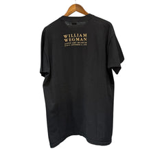 画像をギャラリービューアに読み込む, FRUIT OF THE LOOM フルーツオブザルーム 90's WILLIAM WEGMAN プリントTシャツ XL ブラック 14904