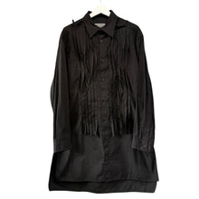 画像をギャラリービューアに読み込む, Yohji yamamoto POUR HOMME ヨウジヤマモトプールオム 24AW BROAD CHAIN STITCH BLOUSE WITH CLOTH ランダムステッチコットンロングシャツ HO-B68-514 14267