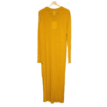 画像をギャラリービューアに読み込む, LEMAIRE ルメール CARDIGAN DRESS カーディガンドレスニットワンピース M イエロー KN300 LK077 3448