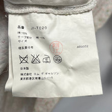 Load image into Gallery viewer, JUNYA WATANABE ジュンヤワタナベ 03SS パラシュート期 小花柄サイドベルトデザインカットソー AD2002