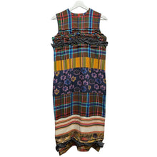 Lade das Bild in den Galerie-Viewer, robe de chambre COMME des GARCONS ローブドシャンブルコムデギャルソン マルチパターン切替ノースリーブワンピース RO-04012 AD2000 14218