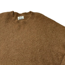画像をギャラリービューアに読み込む, Acne Studios アクネストゥディオズ 16AW KOSTI クルーネックモヘアニットオーバーサイズセーター S キャメル 15032