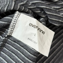 画像をギャラリービューアに読み込む, everyone エブリワン border long sleeve t-shirt ボーダーロングスリーブカットソー EV23-CS07 L グレー 15072