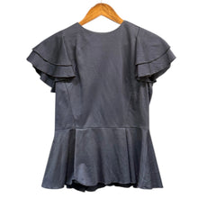 이미지를 갤러리 뷰어에 로드 , STRASBURGO ストラスブルゴ フリルカットソー コットンスカート セットアップ 40 ネイビー 14938 14939