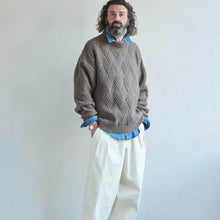画像をギャラリービューアに読み込む, YASHIKI ヤシキ 21AW Ochiba Knit オーバーサイズニット YSK-21AW-KN11 13952