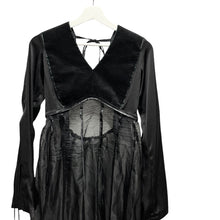 画像をギャラリービューアに読み込む, FUMIE TANAKA フミエタナカ 24AW PATCH AIR OP シースルードレスワンピース F24A-15