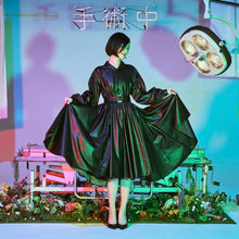 Load image into Gallery viewer, ha | za | ma ハザマ 20AW フェイクレザー経年真価のワンピース 14163