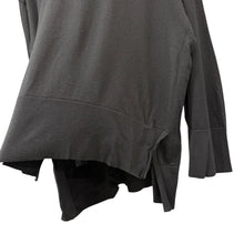 画像をギャラリービューアに読み込む, ENFOLD エンフォルド 21AW ウールハイゲージボックスプルオーバーニット 300EA870-2570 38 ブラック 14550