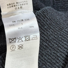 Load image into Gallery viewer, BATONER バトナー 25SS SILK CREW NECK シルククルーネックニット BN-25SM-036 14391