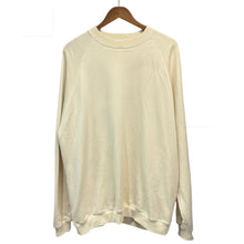 画像をギャラリービューアに読み込む, everyone エブリワン RAGLAN SLEEVE SWEATSHIRTS ラグランスウェット L アイボリー 15073