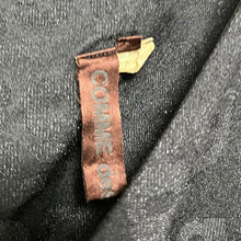 Load image into Gallery viewer, COMME des GARCONS コムデギャルソン 20SS ポリエステル縮絨加工CDGロゴワンピース GE-O021 XS ブラック 3478