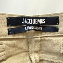 Load image into Gallery viewer, JACQUEMUS ジャックムス Le pantalon Picchu デザインワイドストレートパンツ 13491