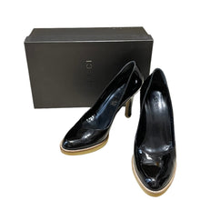 Load image into Gallery viewer, GUCCI グッチ パテントレザークレープソールパンプス エナメル加工ヒール