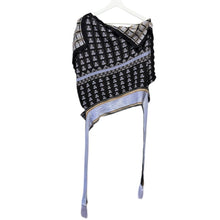 Load image into Gallery viewer, Mame Kurogouchi マメクロゴウチ 19SS Jacquard Knit Top アシンメトリージャガードニット MM19SS-KN066 14200