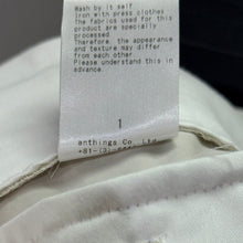 이미지를 갤러리 뷰어에 로드 , A.PRESSE アプレッセ 25SS High Density Weather Cloth Trousers コットンシルクワイドパンツ 25SAP-04-15H 1 アイボリー 15767