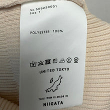 将图片加载到图库查看器,UNITED TOKYO ユナイテッドトウキョウ ワンショルダーニットビスチェ 509230001 14209