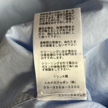 画像をギャラリービューアに読み込む, HERMES エルメス セリエボタンクラシックドレスシャツ