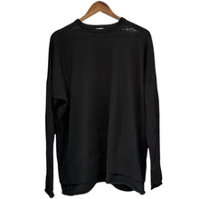 画像をギャラリービューアに読み込む, ENFOLD エンフォルド 22AW レイヤーヘムボックスプルオーバーハイゲージニット 300FA270-0140 38 ブラック 14548
