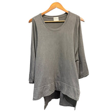 Load image into Gallery viewer, jonnlynx ジョンリンクス 製品染め加工変形デザインカットソー タンクトップ F ブラウン 14923