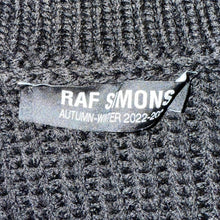 画像をギャラリービューアに読み込む, RAF SIMONS ラフシモンズ 22AW Bulky knit turtle neck cardigan ジップアップニット 14036