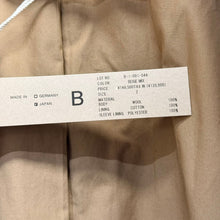 将图片加载到图库查看器,POLYPLOID ポリプロイド 25AW LONG COAT B ウールロングコート B-1-001-044 2 ベージュ 15142