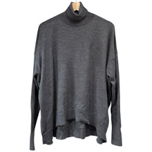 이미지를 갤러리 뷰어에 로드 , ENFOLD エンフォルド 21AW ハイネックプルオーバーニットセーター 300EA270-1540 38 グレー 14545